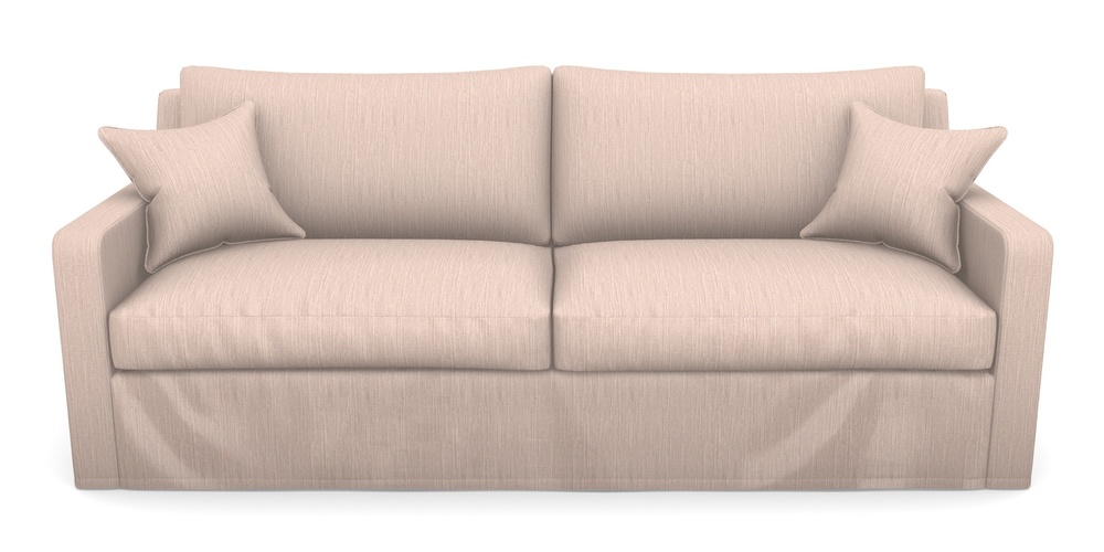 Product photograph of Stopham Sofa Bed 4 Seater Sofa Bed In Herringbone - Rose from Sofas and Stuff Limited