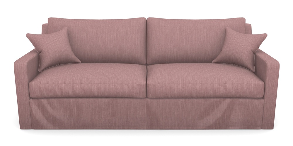 Product photograph of Stopham Sofa Bed 4 Seater Sofa Bed In Herringbone - Thistle from Sofas and Stuff Limited