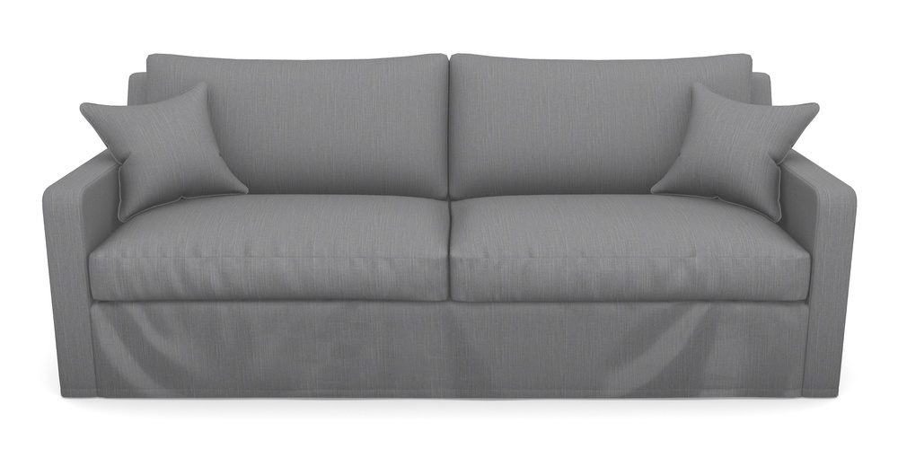 Product photograph of Stopham Sofa Bed 4 Seater Sofa Bed In Herringbone - Thunder from Sofas and Stuff Limited