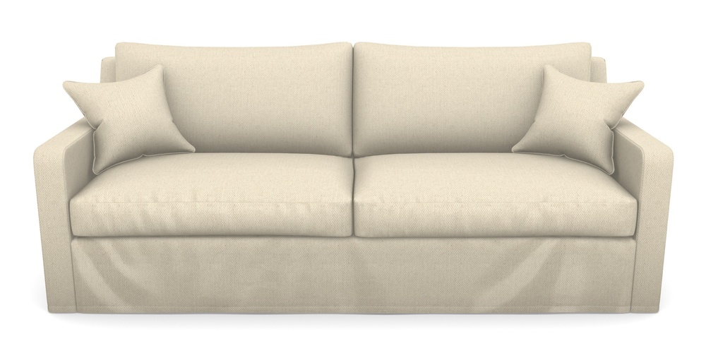 Product photograph of Stopham Sofa Bed 4 Seater Sofa Bed In House Linen 2 - Natural from Sofas and Stuff Limited