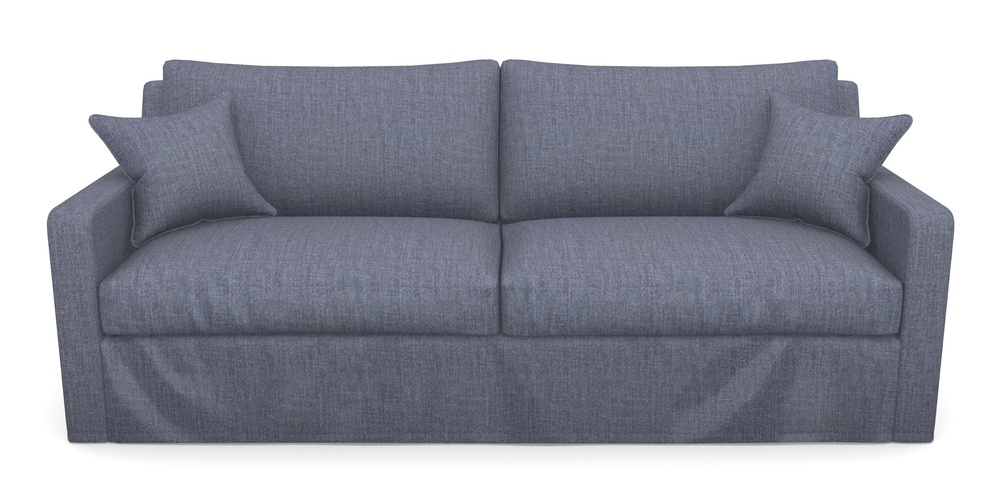 Product photograph of Stopham Sofa Bed 4 Seater Sofa Bed In House Plain - Denim from Sofas and Stuff Limited