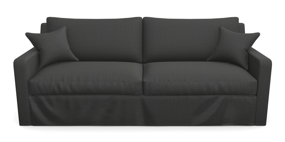 Product photograph of Stopham Sofa Bed 4 Seater Sofa Bed In House Velvet - Charcoal from Sofas and Stuff Limited