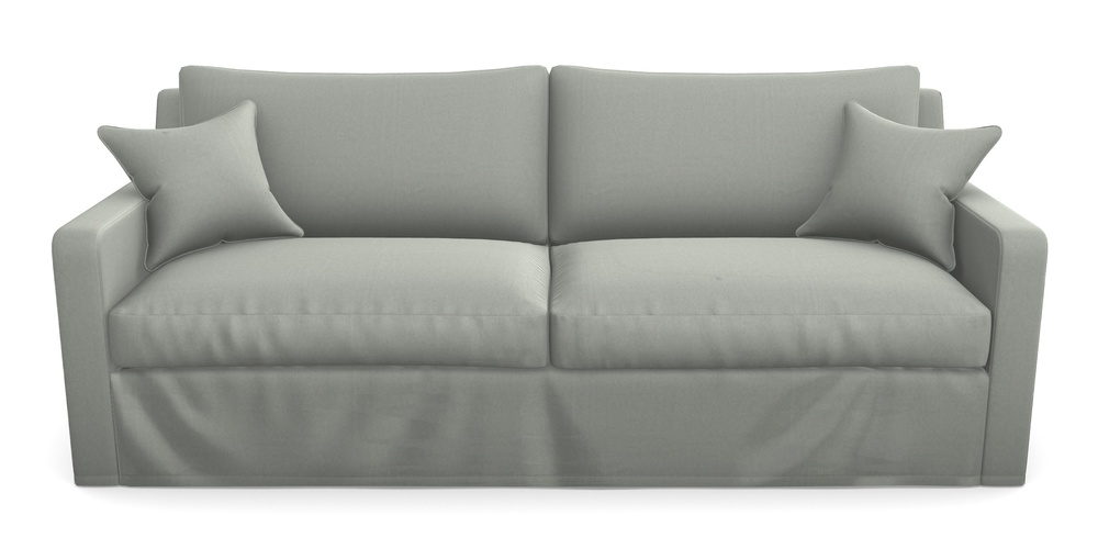 Product photograph of Stopham Sofa Bed 4 Seater Sofa Bed In House Velvet - Elephant from Sofas and Stuff Limited
