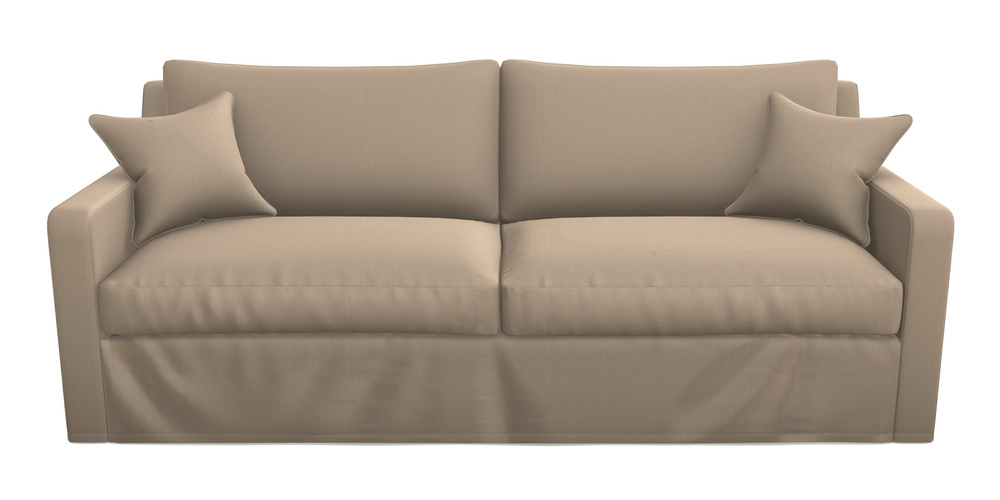 Product photograph of Stopham Sofa Bed 4 Seater Sofa Bed In House Velvet - Linen from Sofas and Stuff Limited