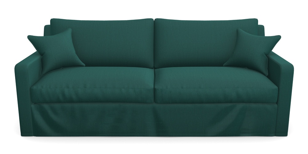 Product photograph of Stopham Sofa Bed 4 Seater Sofa Bed In House Velvet - Peacock from Sofas and Stuff Limited