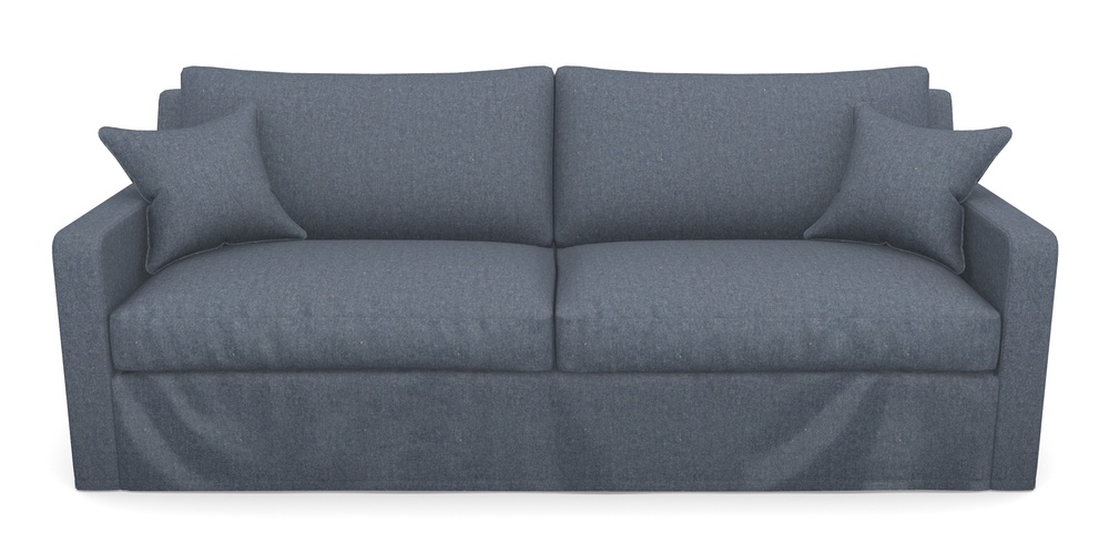 Product photograph of Stopham Sofa Bed 4 Seater Sofa Bed In House Wool - Navy from Sofas and Stuff Limited