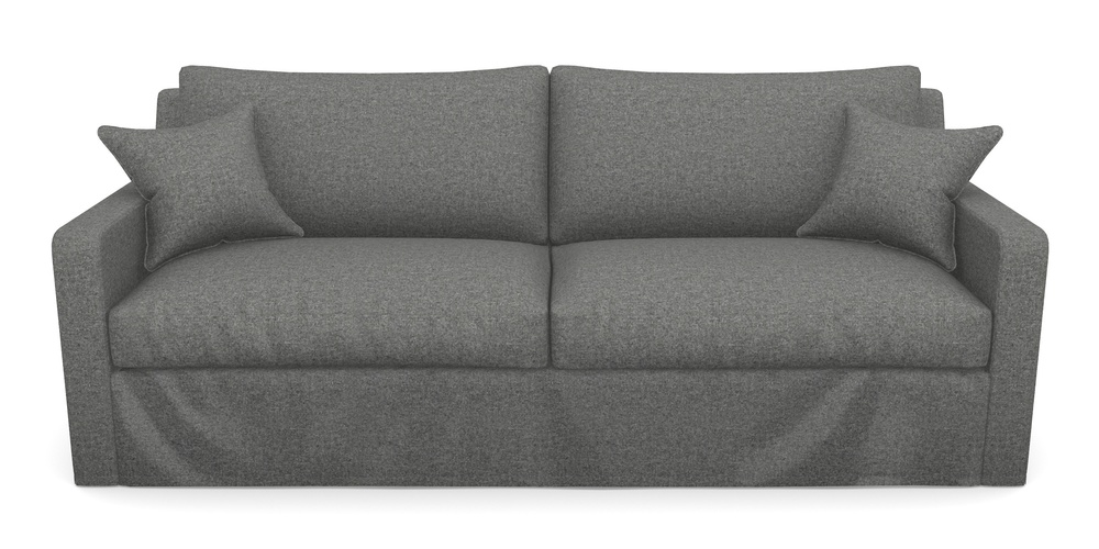 Product photograph of Stopham Sofa Bed 4 Seater Sofa Bed In House Wool - Nickel from Sofas and Stuff Limited