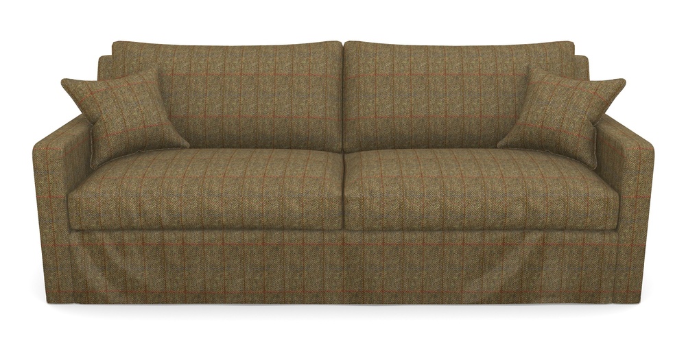 Product photograph of Stopham Sofa Bed 4 Seater Sofa Bed In Harris Tweed House - Harris Tweed House Green from Sofas and Stuff Limited
