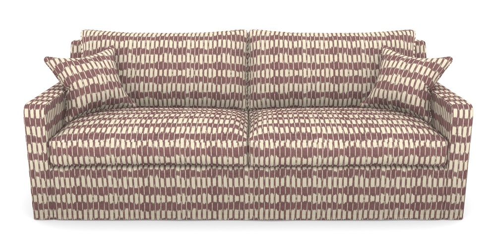 Product photograph of Stopham Sofa Bed 4 Seater Sofa Bed In V A Brompton Collection - Ikat - Cacao from Sofas and Stuff Limited