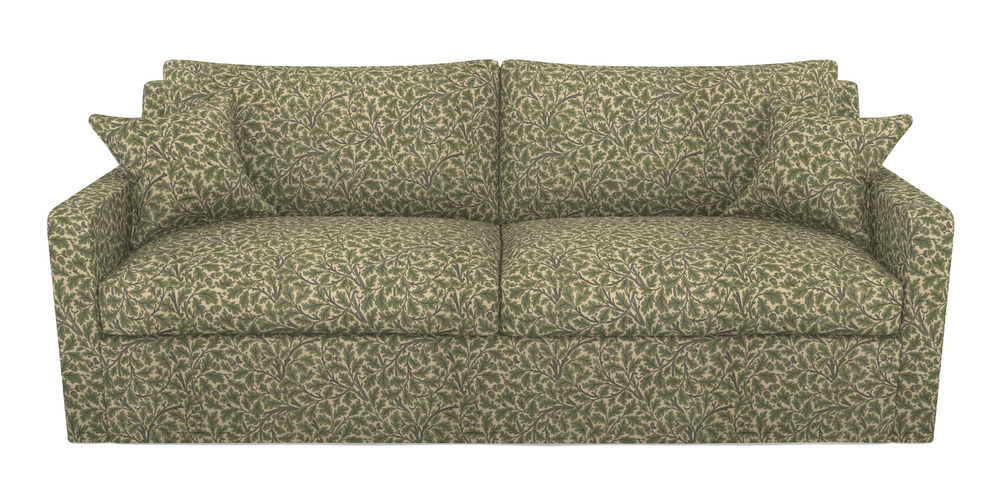 Product photograph of Stopham Sofa Bed 4 Seater Sofa Bed In V A Drawn From Nature Collection - Oak Tree - Light Green from Sofas and Stuff Limited