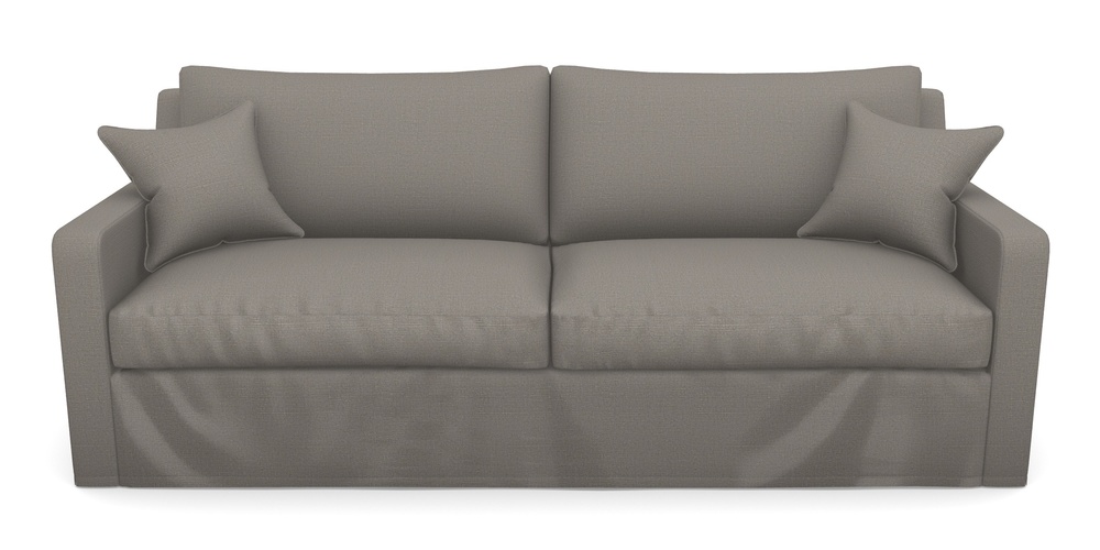 Product photograph of Stopham Sofa Bed 4 Seater Sofa Bed In Plain Linen Cotton - Purple Haze from Sofas and Stuff Limited