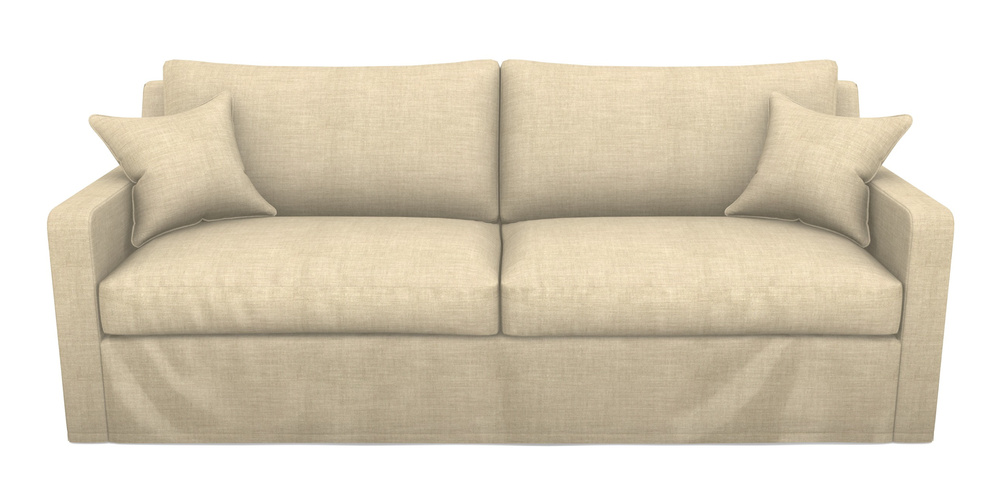 Product photograph of Stopham Sofa Bed 4 Seater Sofa Bed In Posh Linen - Oatmeal from Sofas and Stuff Limited