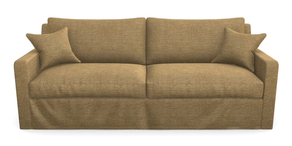 Product photograph of Stopham Sofa Bed 4 Seater Sofa Bed In Textured Velvet - Balsa from Sofas and Stuff Limited