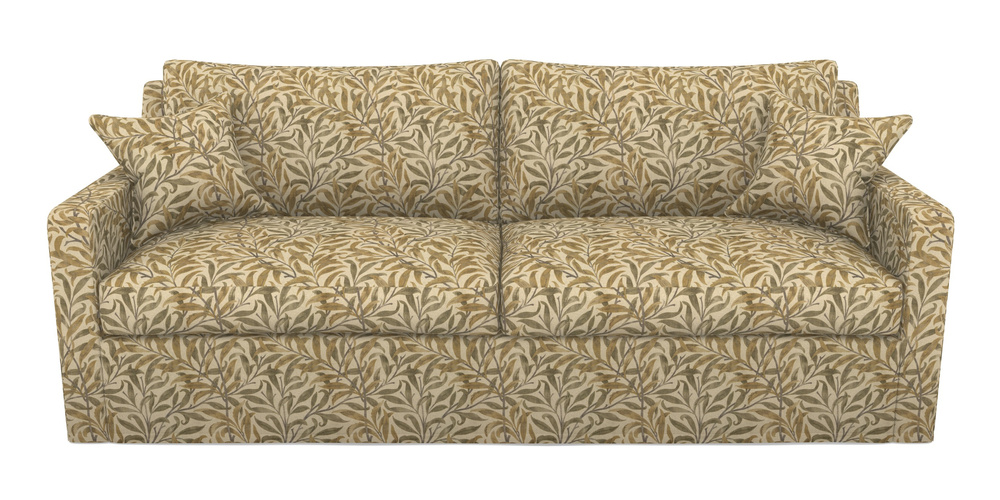 Product photograph of Stopham Sofa Bed 4 Seater Sofa Bed In V A Drawn From Nature - Willow Bough Large - Gold from Sofas and Stuff Limited
