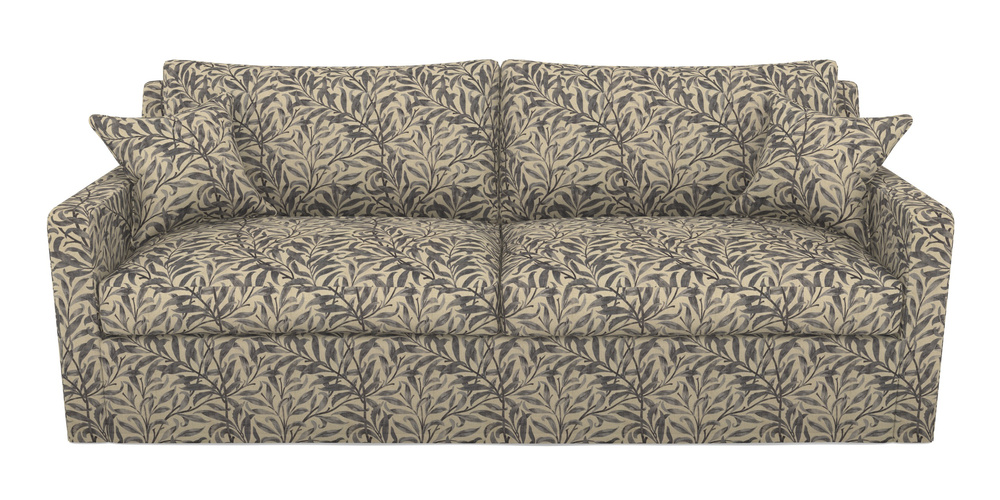Product photograph of Stopham Sofa Bed 4 Seater Sofa Bed In V A Drawn From Nature - Willow Bough Large - Navy from Sofas and Stuff Limited