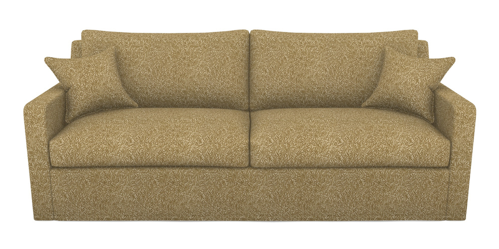 Product photograph of Stopham Sofa Bed 4 Seater Sofa Bed In V A Drawn From Nature Collection - Willow - Gold from Sofas and Stuff Limited