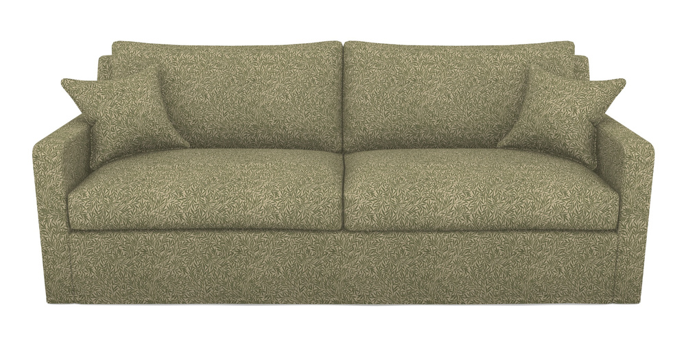 Product photograph of Stopham Sofa Bed 4 Seater Sofa Bed In V A Drawn From Nature Collection - Willow - Light Green from Sofas and Stuff Limited