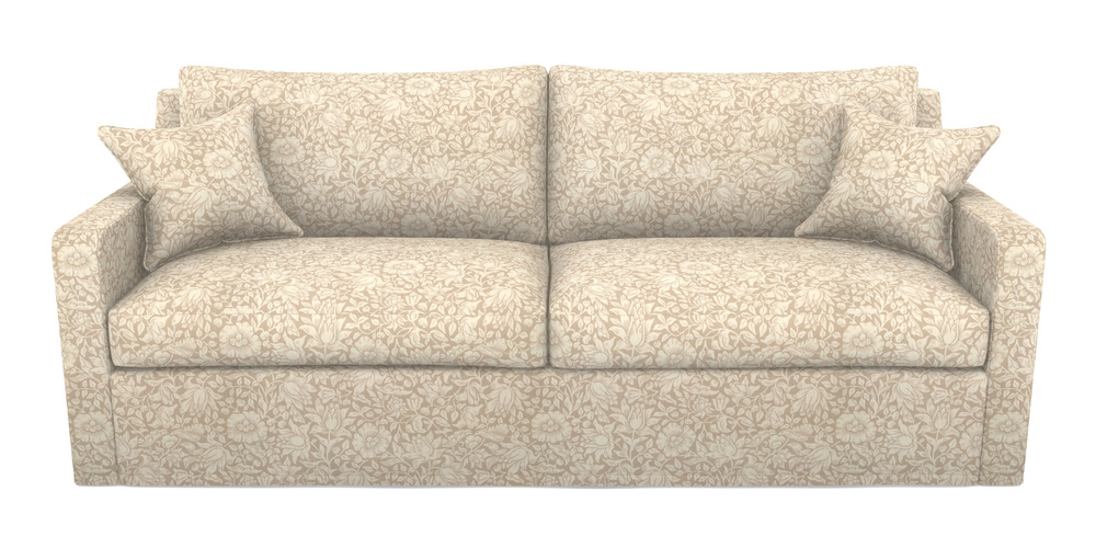 Product photograph of Stopham Sofa Bed 4 Seater Sofa Bed In William Morris Collection - Mallow - Linen from Sofas and Stuff Limited
