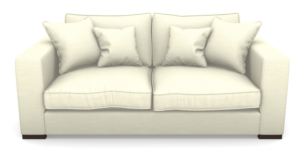 Product photograph of Stourhead 3 Seater Sofa In Basket Weave - Cream from Sofas and Stuff Limited
