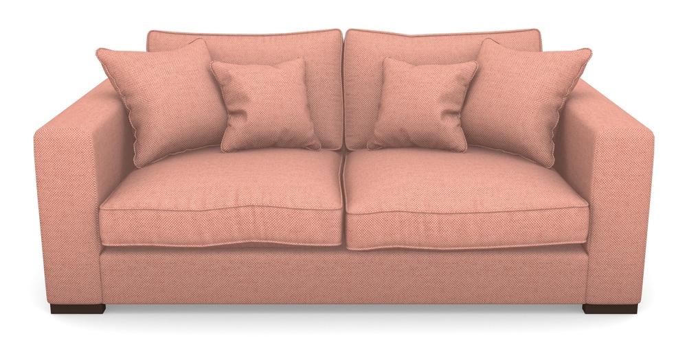 Product photograph of Stourhead 3 Seater Sofa In Basket Weave - Peony from Sofas and Stuff Limited