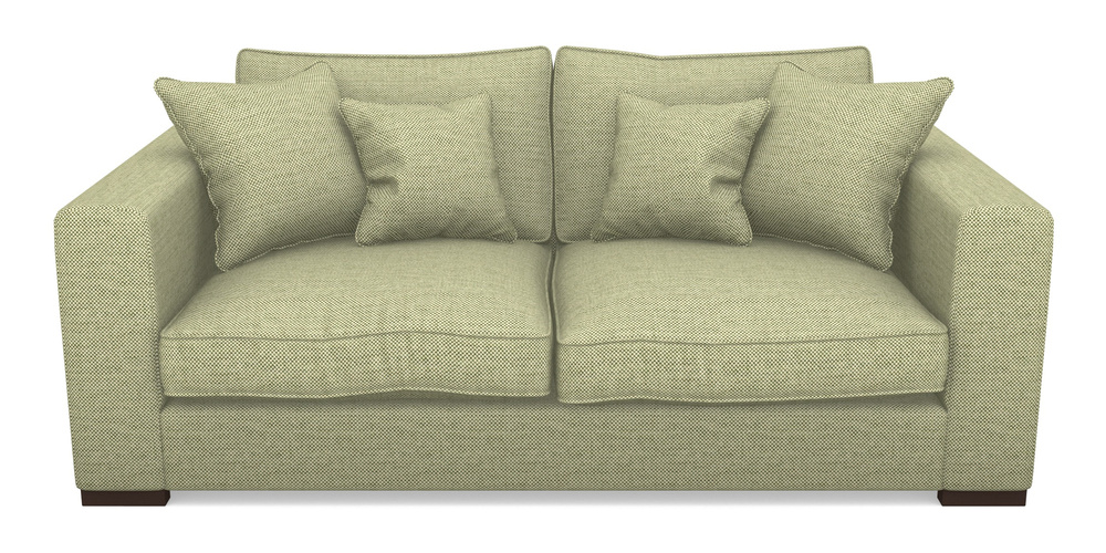 Product photograph of Stourhead 3 Seater Sofa In Basket Weave - Sage from Sofas and Stuff Limited