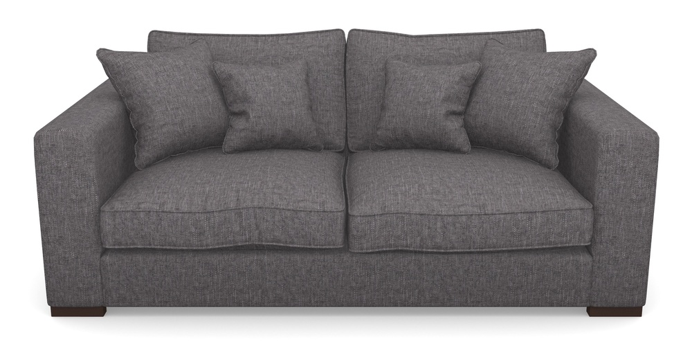 Product photograph of Stourhead 3 Seater Sofa In Easy Clean Plain - Ash from Sofas and Stuff Limited