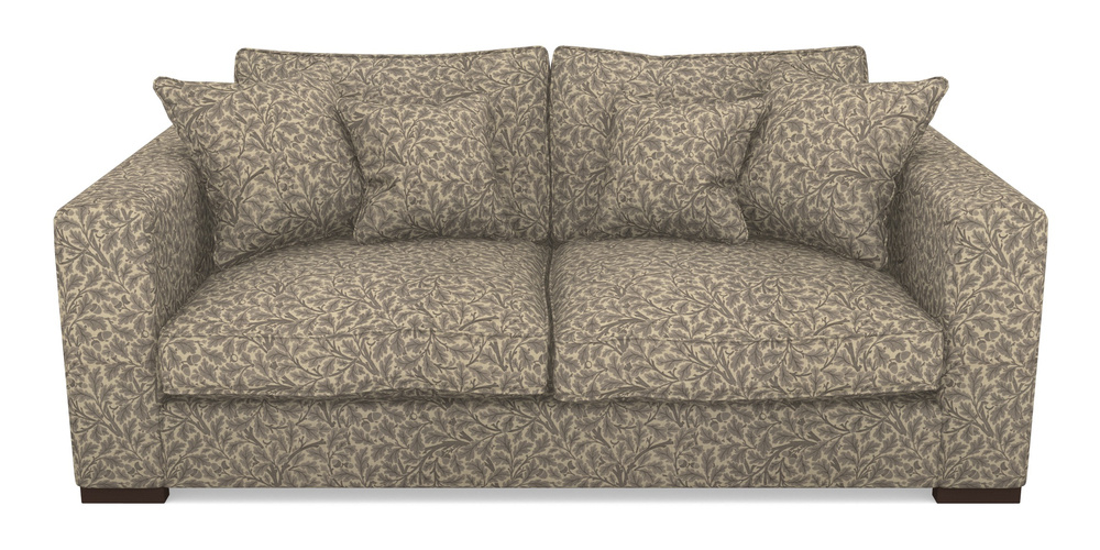 Product photograph of Stourhead 3 Seater Sofa In V A Drawn From Nature Collection - Oak Tree - Grey from Sofas and Stuff Limited