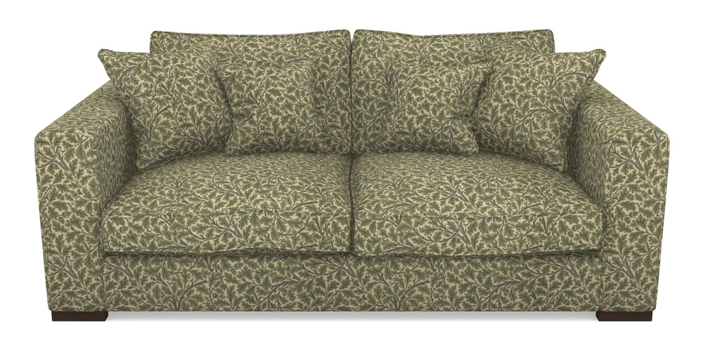 Product photograph of Stourhead 3 Seater Sofa In V A Drawn From Nature Collection - Oak Tree - Light Green from Sofas and Stuff Limited