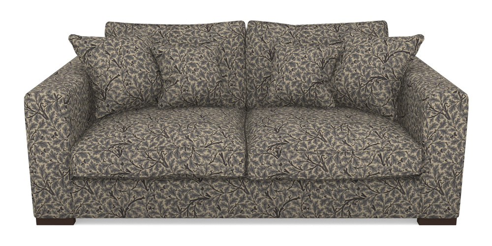 Product photograph of Stourhead 3 Seater Sofa In V A Drawn From Nature Collection - Oak Tree - Navy from Sofas and Stuff Limited