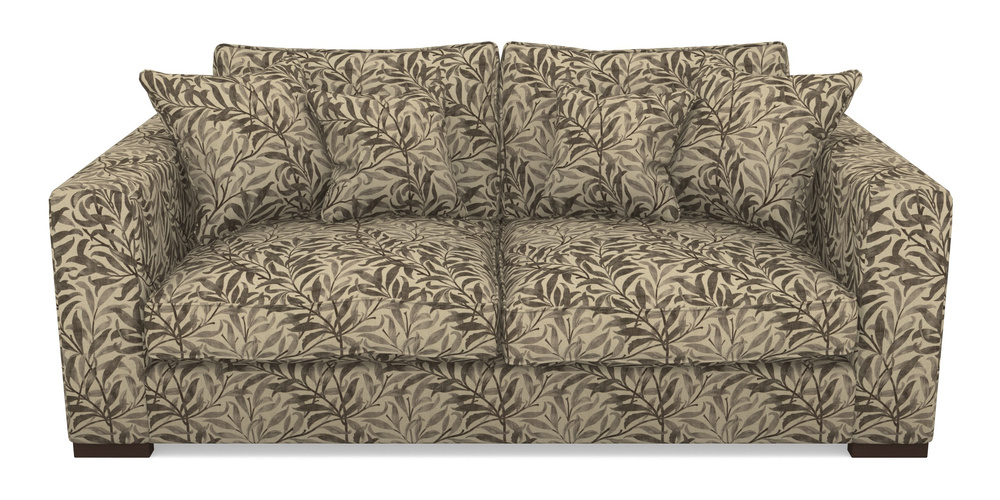 Product photograph of Stourhead 3 Seater Sofa In V A Drawn From Nature - Willow Bough Large - Brown from Sofas and Stuff Limited