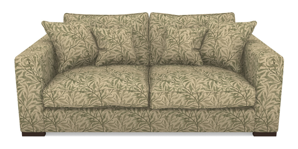 Product photograph of Stourhead 3 Seater Sofa In V A Drawn From Nature - Willow Bough Large - Light Green from Sofas and Stuff Limited