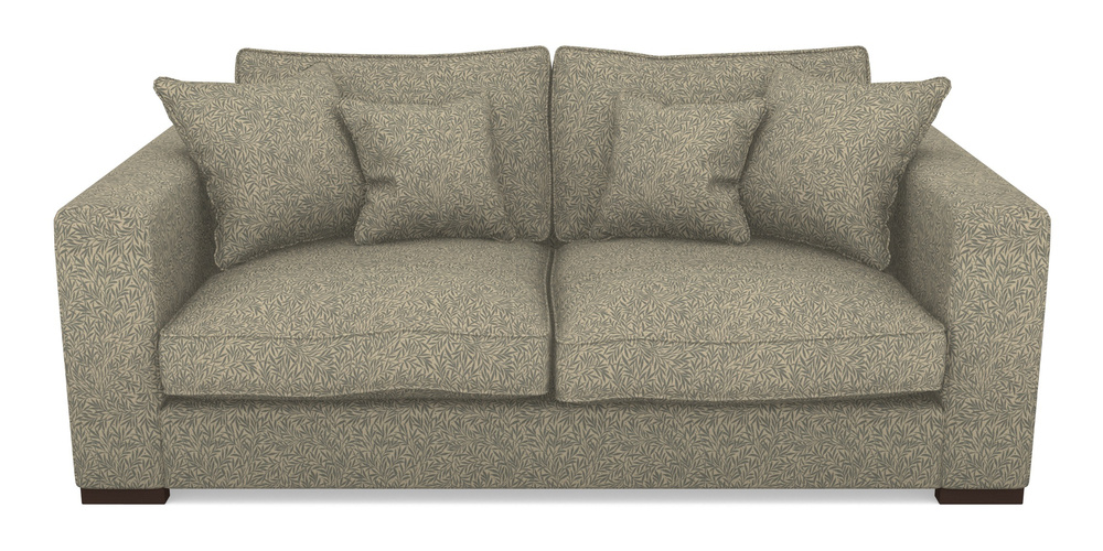 Product photograph of Stourhead 3 Seater Sofa In V A Drawn From Nature Collection - Willow - Duck Egg from Sofas and Stuff Limited