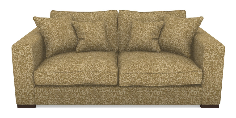 Product photograph of Stourhead 3 Seater Sofa In V A Drawn From Nature Collection - Willow - Gold from Sofas and Stuff Limited