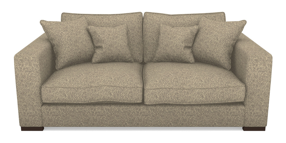 Product photograph of Stourhead 3 Seater Sofa In V A Drawn From Nature Collection - Willow - Grey from Sofas and Stuff Limited