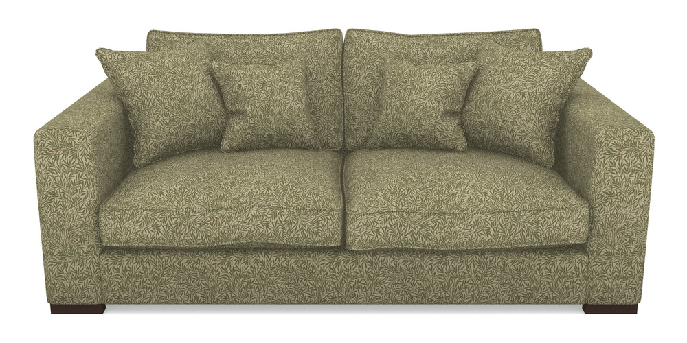 Product photograph of Stourhead 3 Seater Sofa In V A Drawn From Nature Collection - Willow - Light Green from Sofas and Stuff Limited