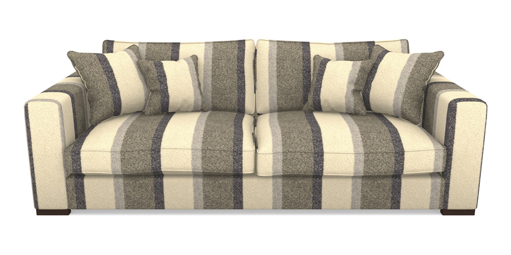 Product photograph of Stourhead 4 Seater Sofa In Cloth 22 Weaves - Cedar Breaks - Chalk from Sofas and Stuff Limited
