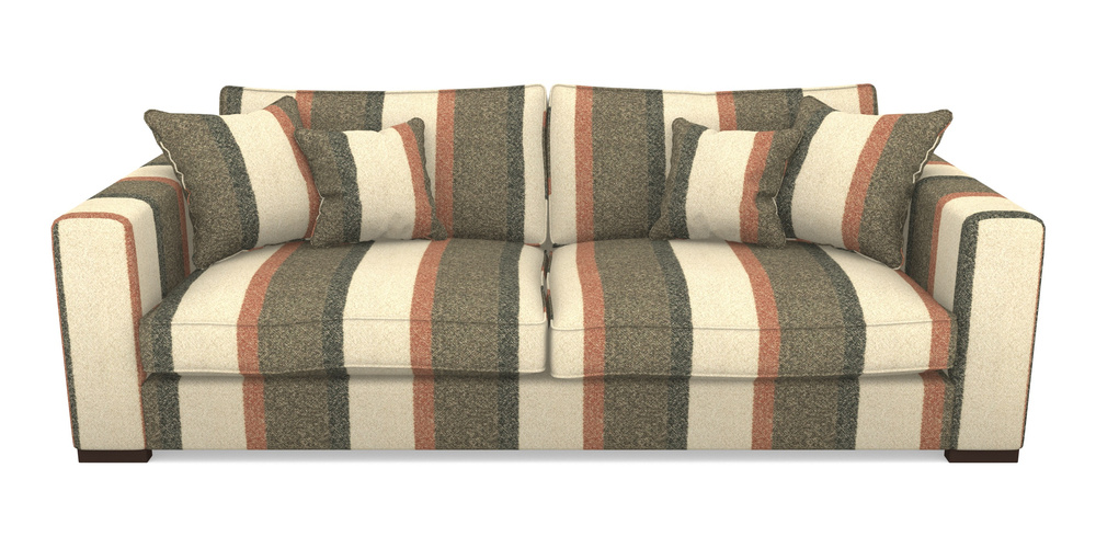 Product photograph of Stourhead 4 Seater Sofa In Cloth 22 Weaves - Cedar Breaks - Jade from Sofas and Stuff Limited