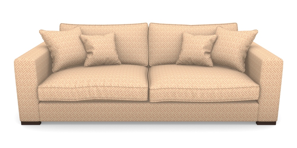 Product photograph of Stourhead 4 Seater Sofa In Cloth 18 - Key - Flamingo from Sofas and Stuff Limited