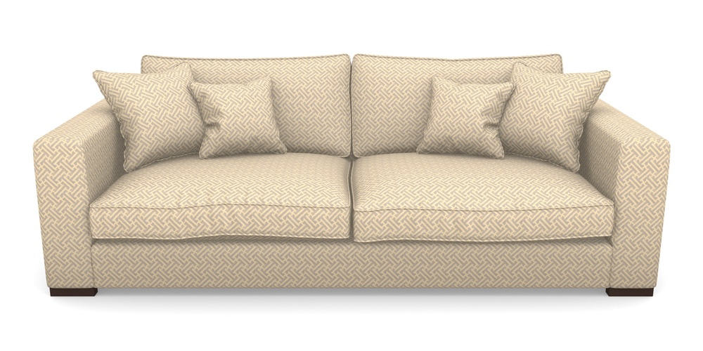 Product photograph of Stourhead 4 Seater Sofa In Cloth 18 - Key - Lavender from Sofas and Stuff Limited