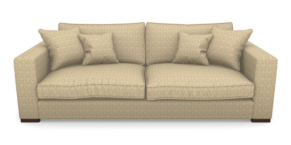 Product photograph of Stourhead 4 Seater Sofa In Cloth 18 - Key - Monsoon from Sofas and Stuff Limited