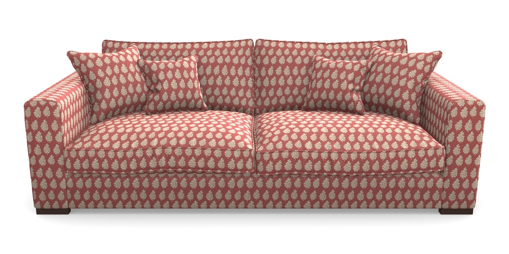 Product photograph of Stourhead 4 Seater Sofa In Cloth 21 - Oak Leaf - Ginger Snap from Sofas and Stuff Limited