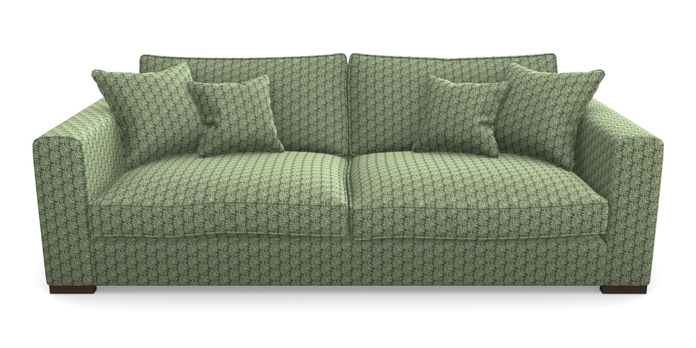 Product photograph of Stourhead 4 Seater Sofa In Cloth 21 - Spring Twig - Forest from Sofas and Stuff Limited