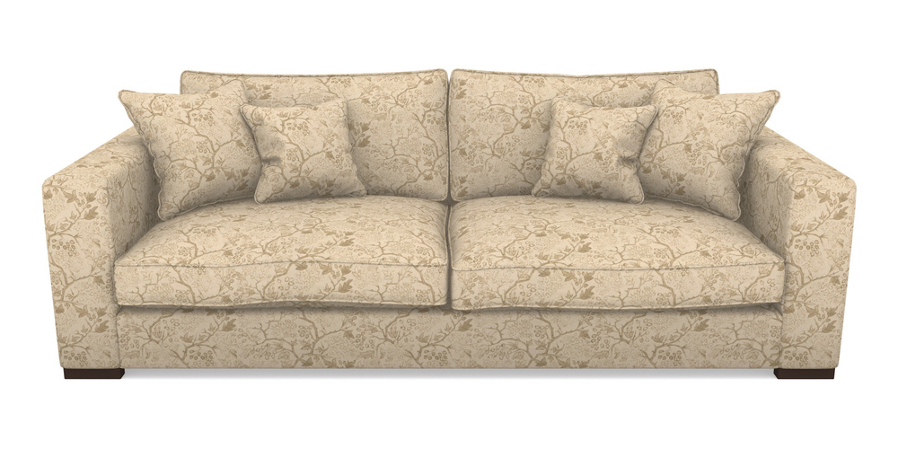 Product photograph of Stourhead 4 Seater Sofa In Rhs Collection - Gertrude Jekyll Linen Cotton Blend - Sand from Sofas and Stuff Limited