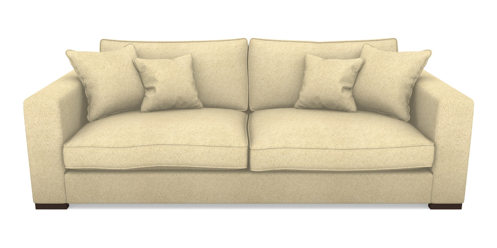 Product photograph of Stourhead 4 Seater Sofa In Cloth 22 Weaves - Grand Teton - Chalk from Sofas and Stuff Limited