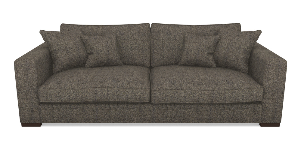 Product photograph of Stourhead 4 Seater Sofa In Cloth 22 Weaves - Grand Teton - Lapis from Sofas and Stuff Limited