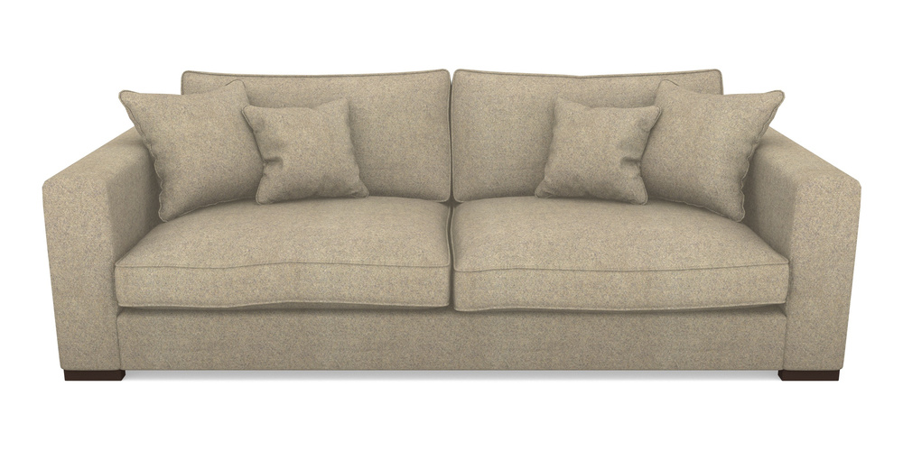 Product photograph of Stourhead 4 Seater Sofa In Cloth 22 Weaves - Grand Teton - Quartz from Sofas and Stuff Limited