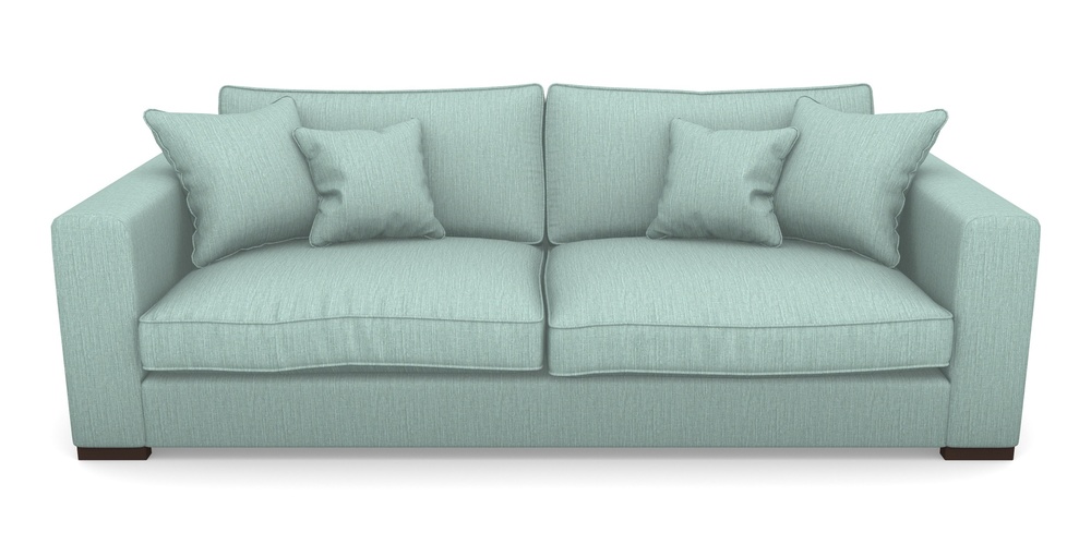 Product photograph of Stourhead 4 Seater Sofa In Herringbone - Reef from Sofas and Stuff Limited