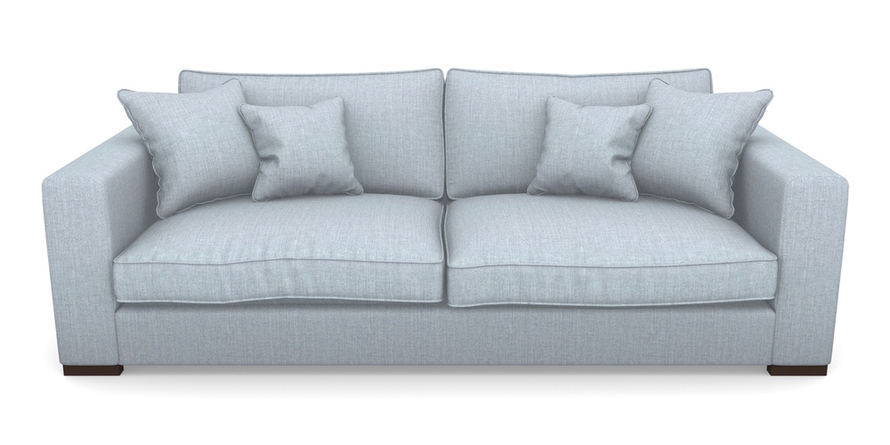 Product photograph of Stourhead 4 Seater Sofa In House Plain - Sky from Sofas and Stuff Limited