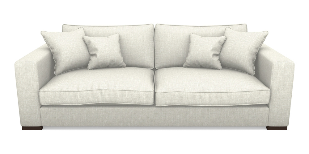 Product photograph of Stourhead 4 Seater Sofa In Tough As Houses - Chalk from Sofas and Stuff Limited