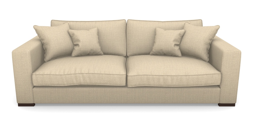 Product photograph of Stourhead 4 Seater Sofa In Tough As Houses - Parchment from Sofas and Stuff Limited